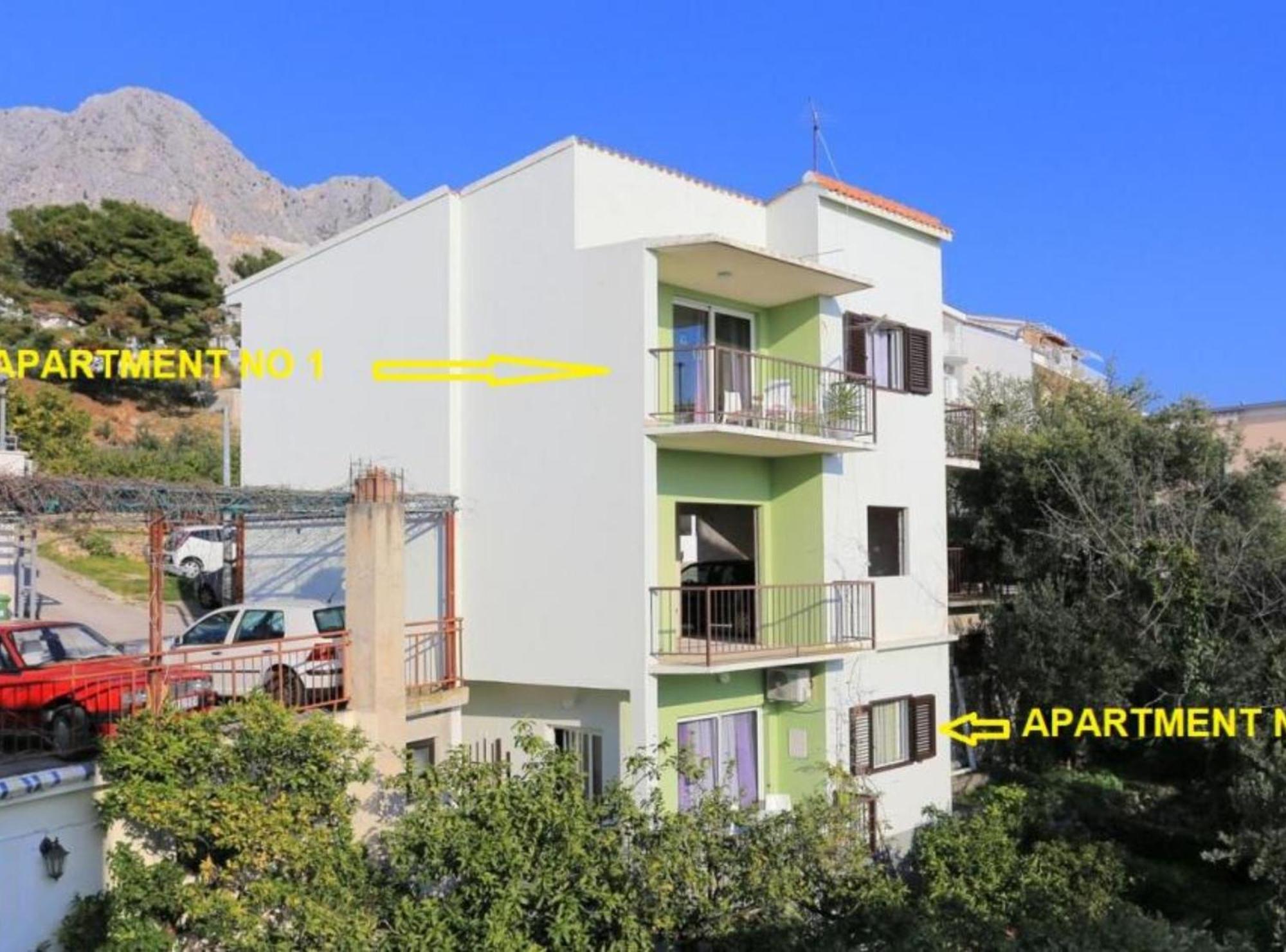 Apartments Roscic Подгора Екстериор снимка